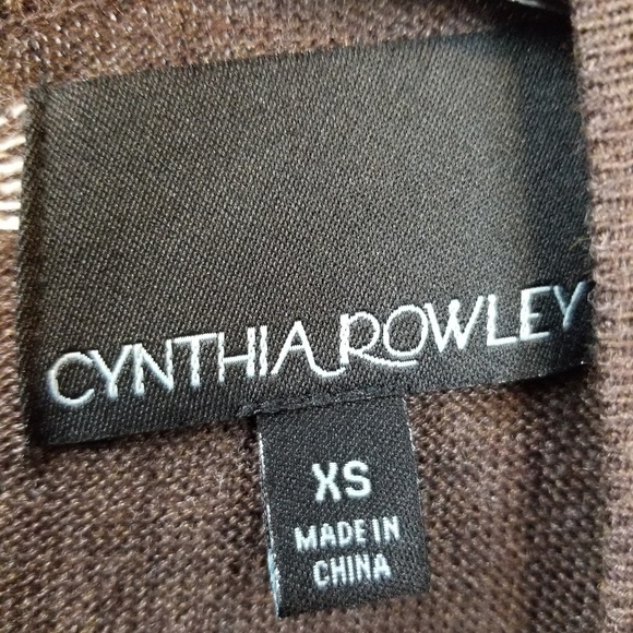 Cynthia Rowley brown sweater dress size xs - Picture 5 of 6